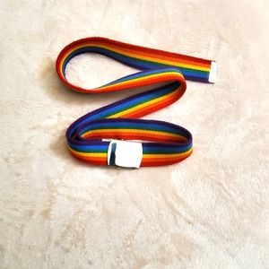 Rainbow belt size large
